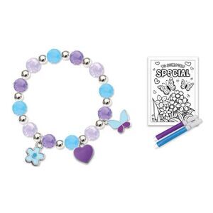 (Set of 3) JCPenney May 2025 Kids Zone Mothers Day Bracelet Kit, Card & pins DIY